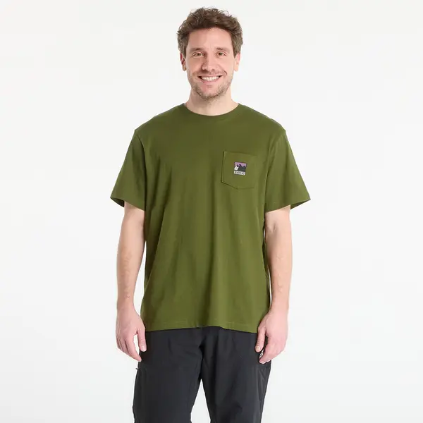 The North Face Тениска The North Face Mountain Logo Relaxed Short Sleeve Tee-Graphic Woodland Green M