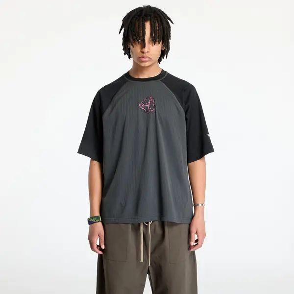The North Face Тениска The North Face Nse Shortsleeve Dotknit Tee UNISEX Asphalt Grey/ TNF Black S