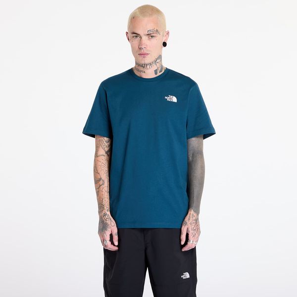 The North Face Тениска The North Face S/S Box Nse Celebration Tee Midnight XS