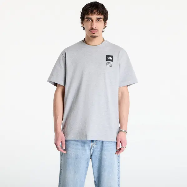 The North Face Тениска The North Face TNF Celebration Relaxed Short Sleeve Tee-Graphic TNF Pale Grey Heather S