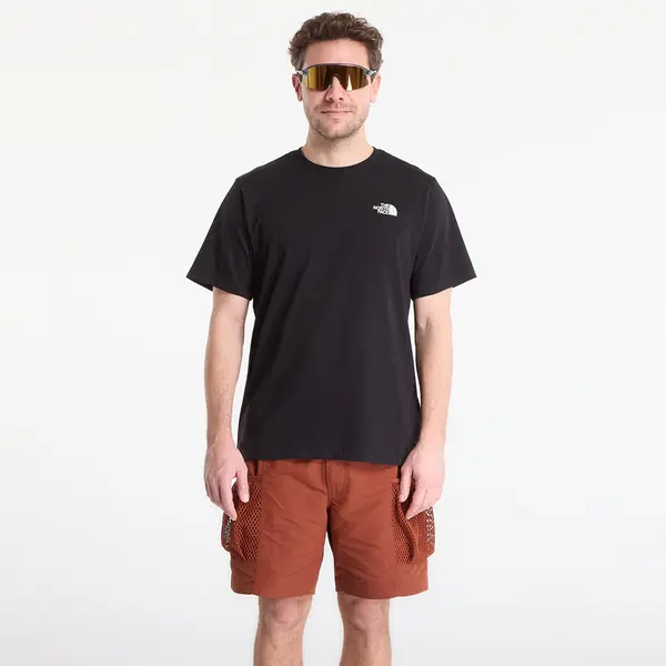 The North Face Тениска The North Face Vertical Regular Short Sleeve Tee-Graphic TNF Black S