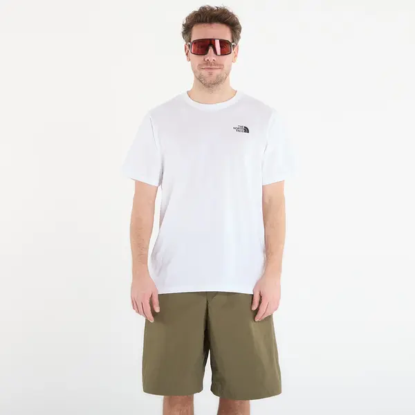 The North Face Тениска The North Face Vertical Regular Short Sleeve Tee-Graphic TNF White M