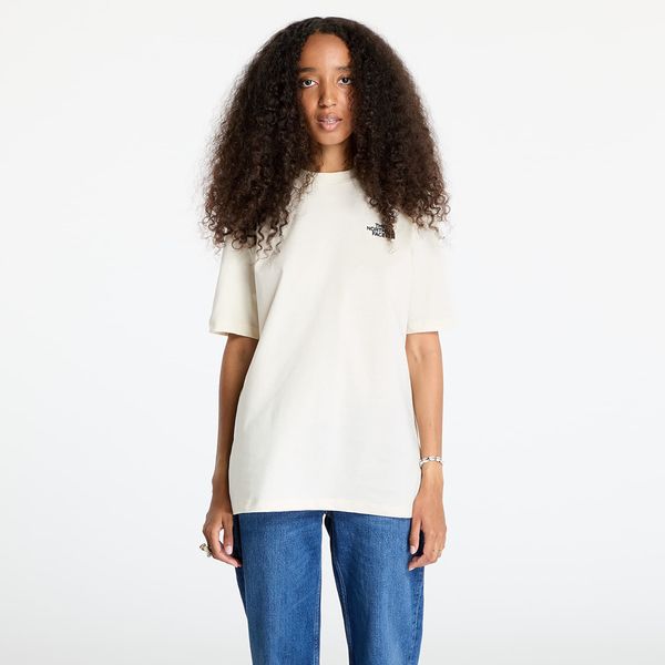 The North Face Тениска The North Face W Essential Oversized Short Sleeve Tee White Dune L