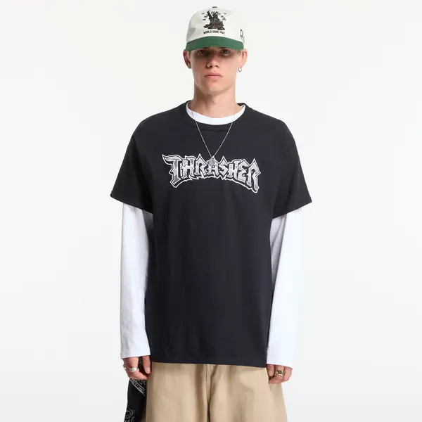 Thrasher Тениска Thrasher Cruisin' T-Shirt Black XXL