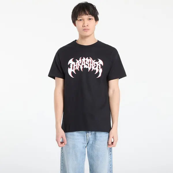 Thrasher Тениска Thrasher Heavy Metal T-Shirt Black M