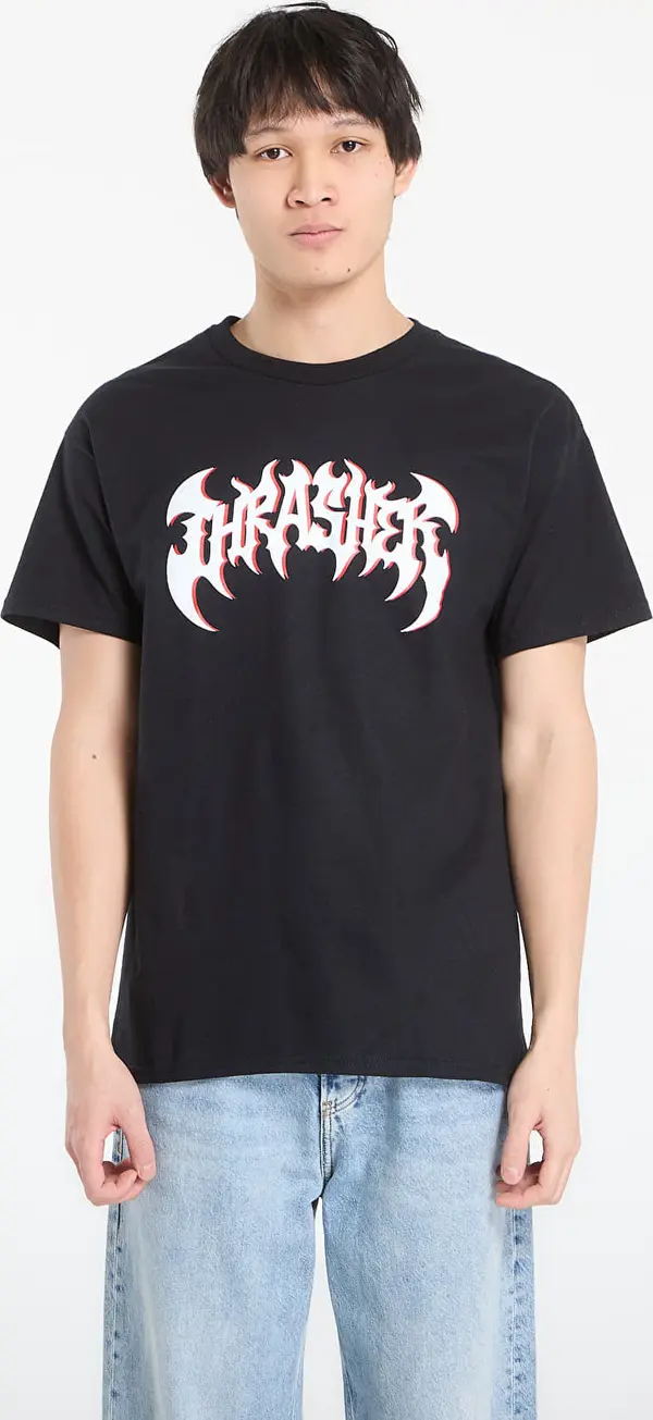 Thrasher Тениска Thrasher Heavy Metal T-Shirt Black XL