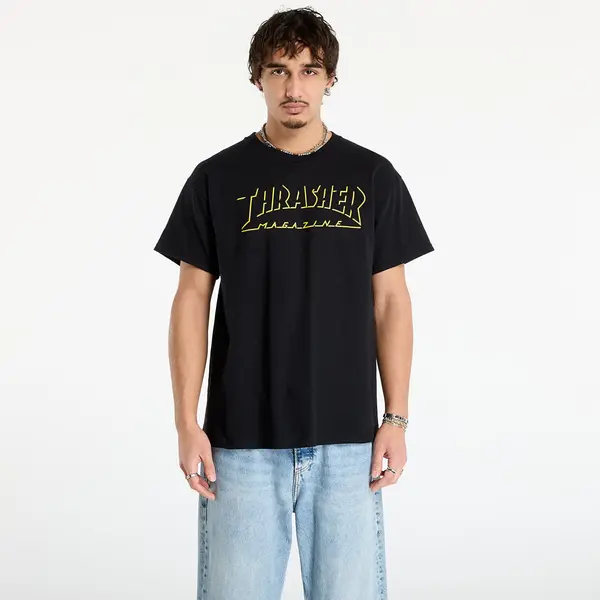 Thrasher Тениска Thrasher Shadow Mag Logo T-Shirt Black M