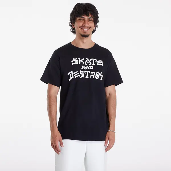 Thrasher Тениска Thrasher Skate And Destroy T-Shirt Black M