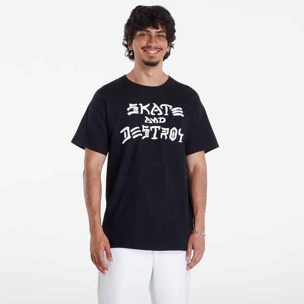 Thrasher Тениска Thrasher Skate And Destroy T-Shirt Black S