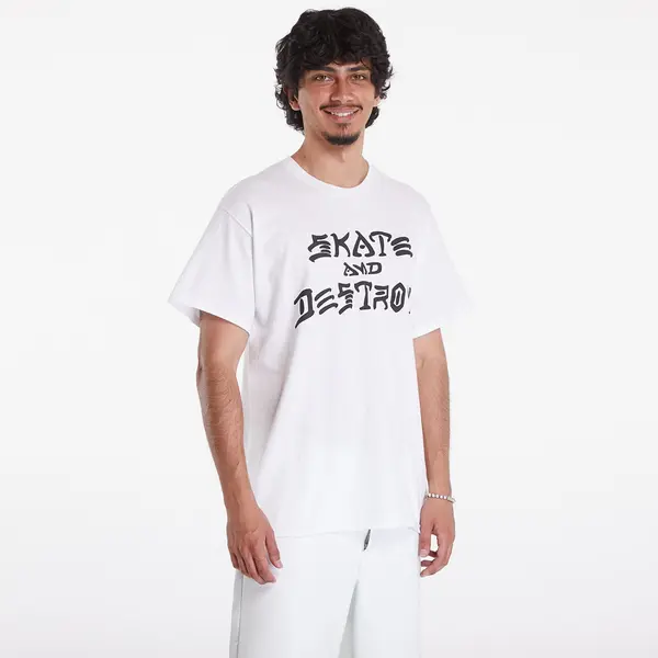 Thrasher Тениска Thrasher Skate And Destroy T-Shirt White S