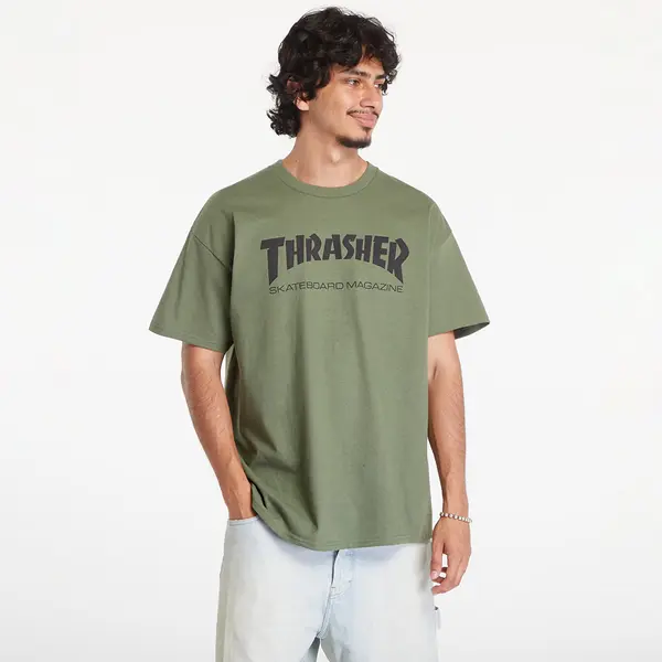 Thrasher Тениска Thrasher Skate Mag T-Shirt Army Green L