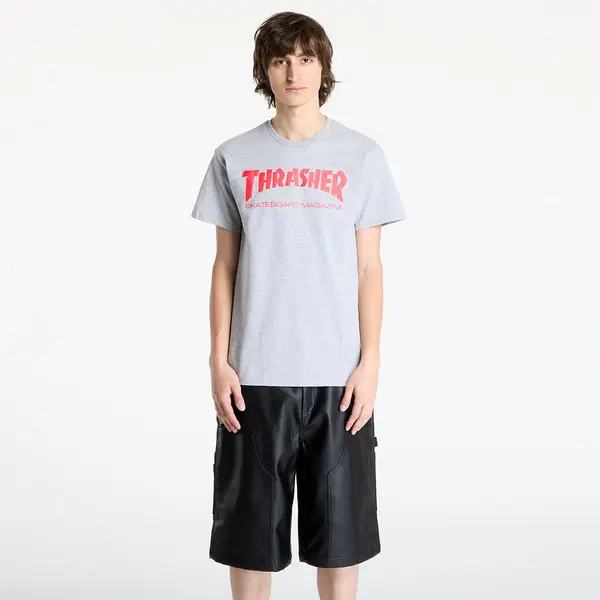 Thrasher Тениска Thrasher Skate Mag T-Shirt Gray/ Red XL