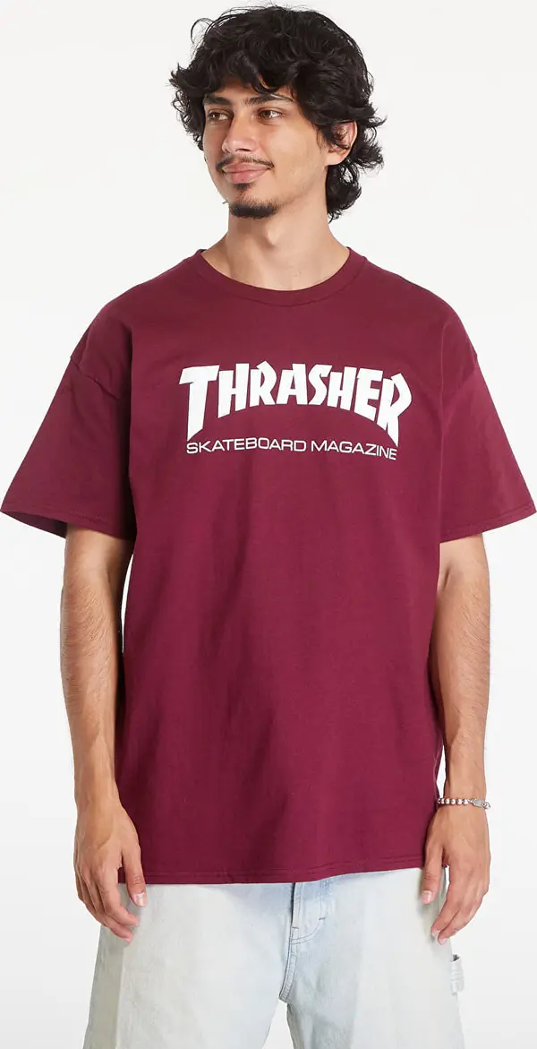 Thrasher Тениска Thrasher Skate Mag T-Shirt Maroon S
