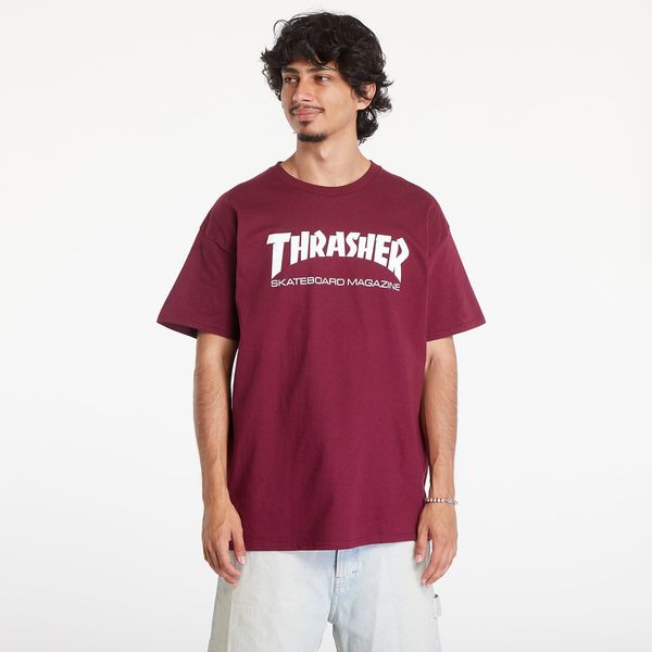 Thrasher Тениска Thrasher Skate Mag T-Shirt Maroon S