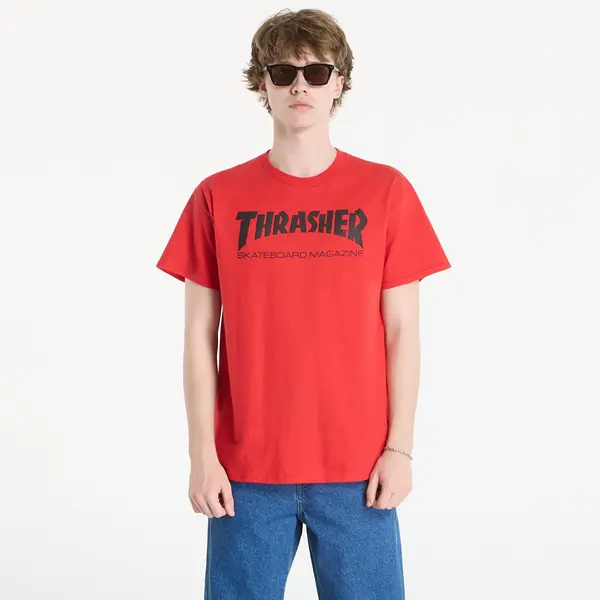 Thrasher Тениска Thrasher Skate Mag T-Shirt Red/ Black M
