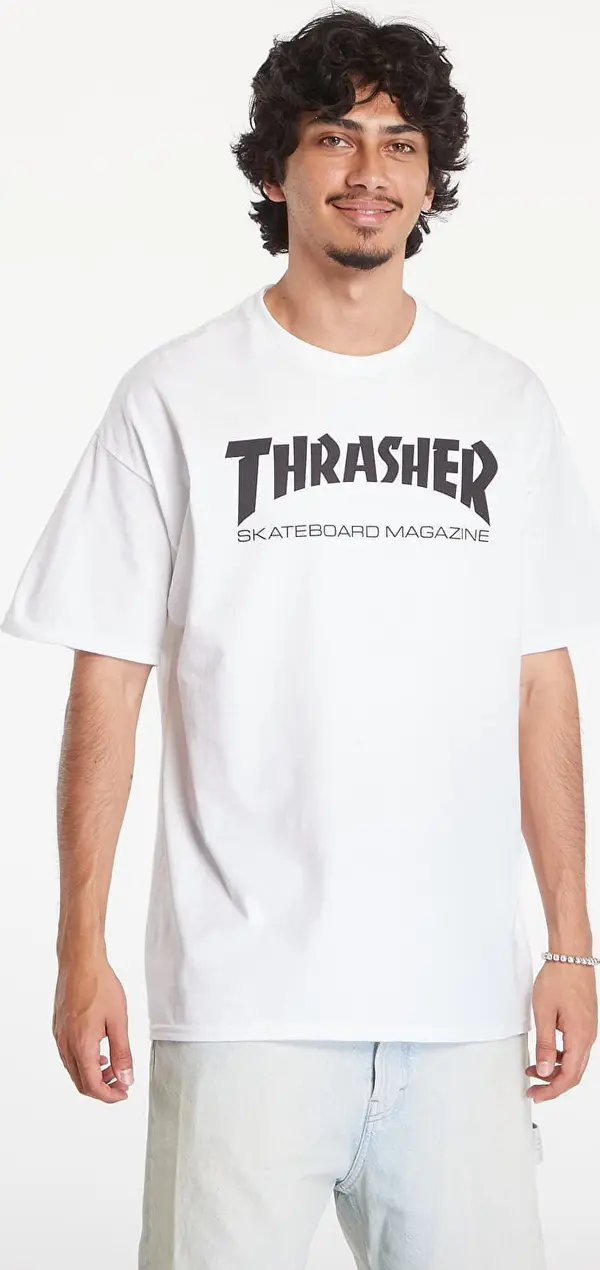 Thrasher Тениска Thrasher Skate Mag T-Shirt White XL