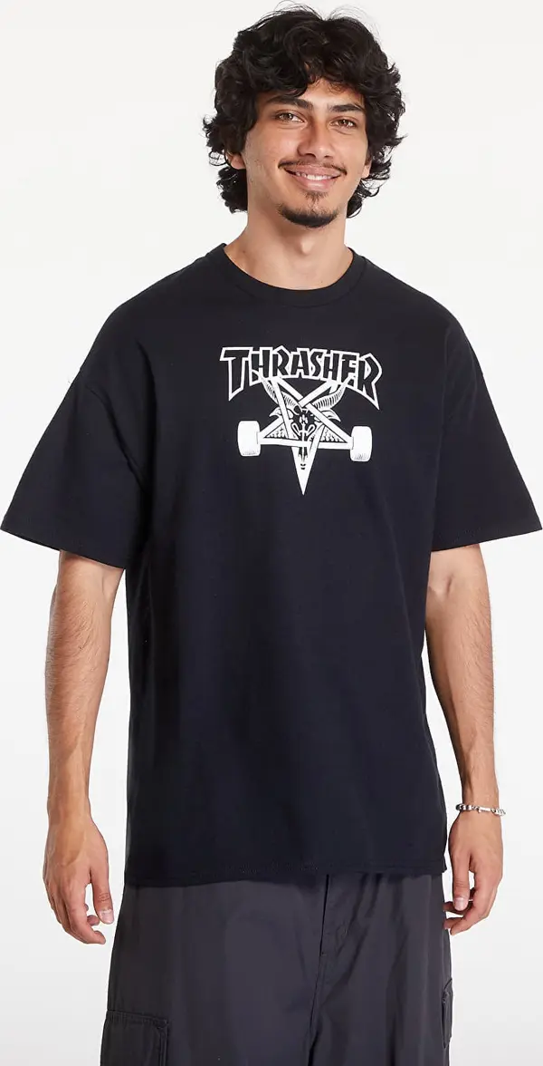 Thrasher Тениска Thrasher Skategoat T-Shirt Black M
