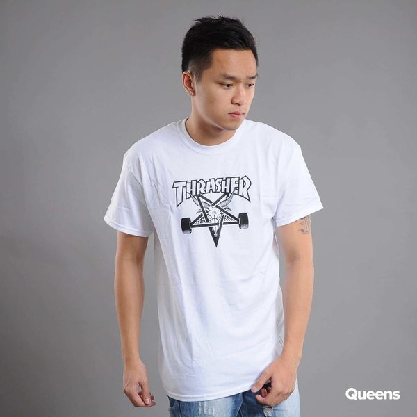 Thrasher Тениска Thrasher Skategoat T-Shirt White XXL