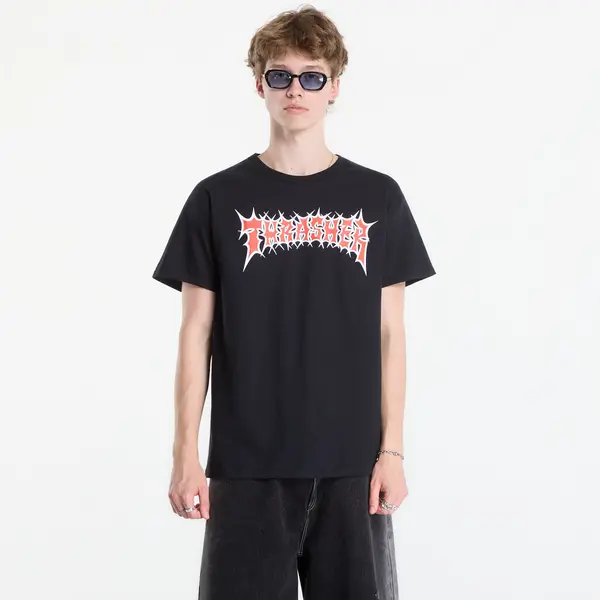 Thrasher Тениска Thrasher Spikey T-Shirt Black L
