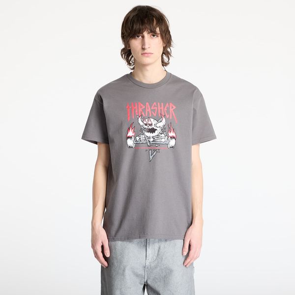 Thrasher Тениска Thrasher x Toy Machine Monster Gram T-Shirt Charcoal S