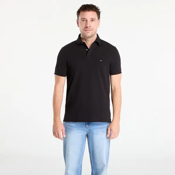 Tommy Hilfiger Тениска Tommy Hilfiger 1985 Regular Polo Black M