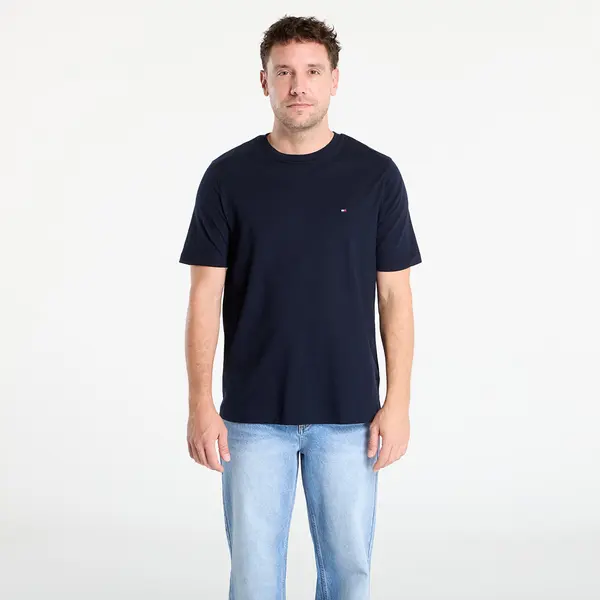 Tommy Hilfiger Тениска Tommy Hilfiger Essential Reg Fit Solid Tee Navy L