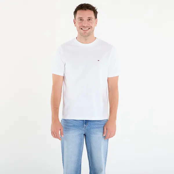 Tommy Hilfiger Тениска Tommy Hilfiger Essential Reg Fit Solid Tee White M