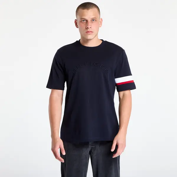Tommy Hilfiger Тениска Tommy Hilfiger Rwb Insert Tee Desert Sky XL