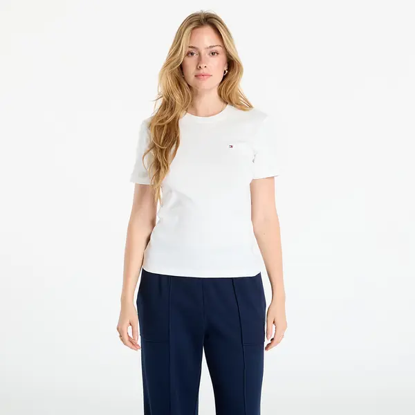 Tommy Hilfiger Тениска Tommy Hilfiger Slim Cody C-Nk Ss White L