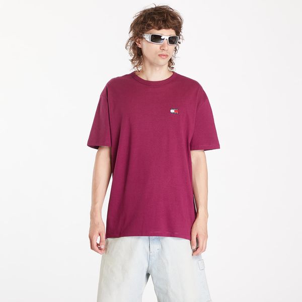 Tommy Hilfiger Тениска Tommy Jeans Regular Badge Tee Valley Grape M