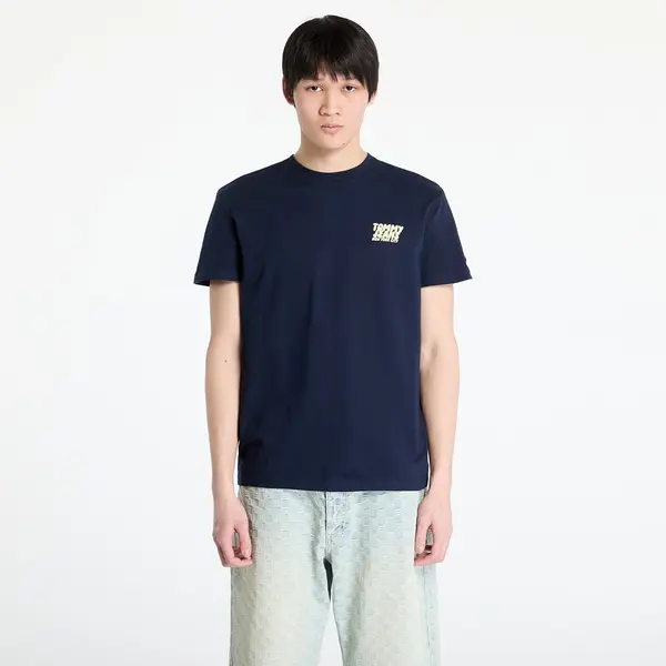 Tommy Hilfiger Тениска Tommy Jeans Regular Bubble Back Tee Blue L