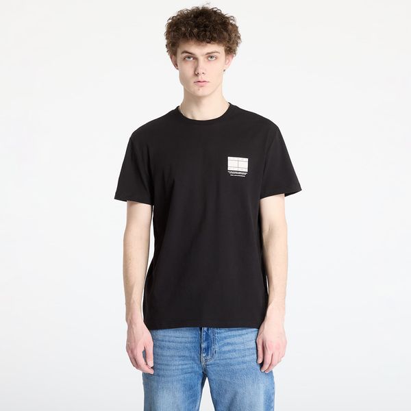 Tommy Hilfiger Тениска Tommy Jeans Regular Dna Graphic Tee Black S
