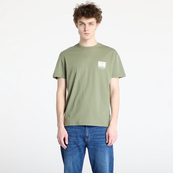 Tommy Hilfiger Тениска Tommy Jeans Regular Dna Graphic Tee Green S