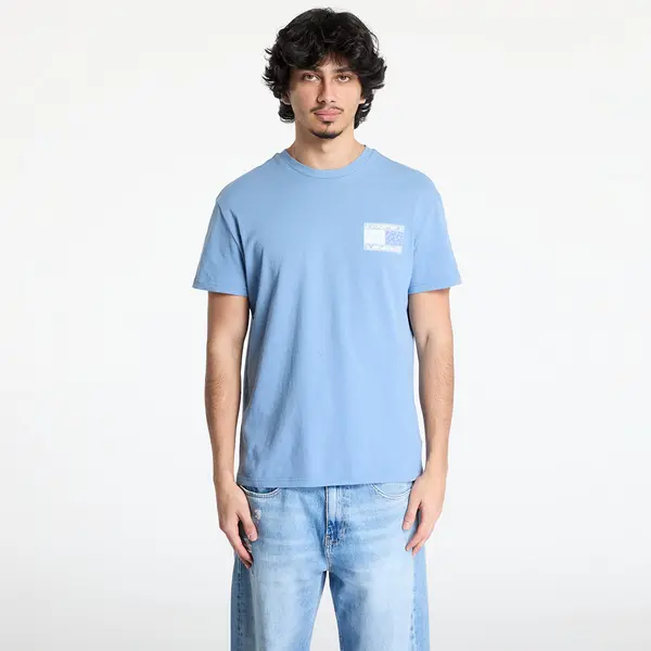 Tommy Hilfiger Тениска Tommy Jeans Regular Paisley Flag Tee Blue L