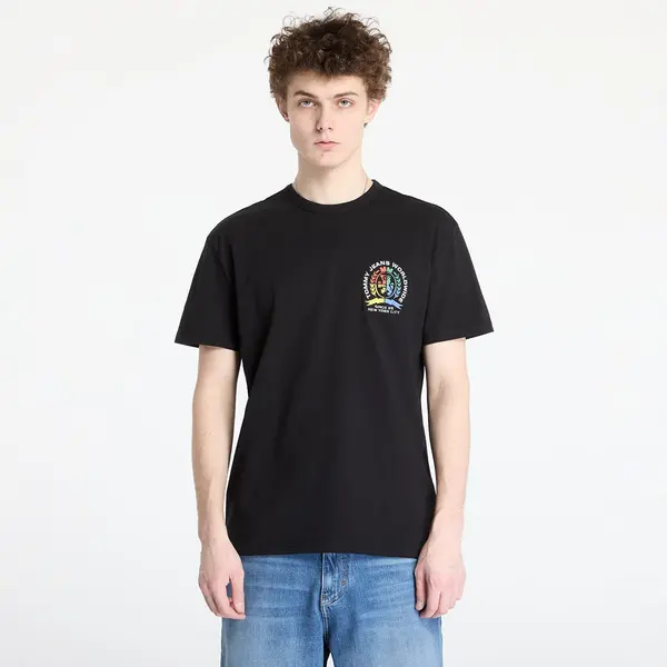 Tommy Hilfiger Тениска Tommy Jeans Regular Pop Crest Tee Black S