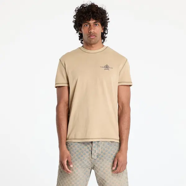 Tommy Hilfiger Тениска Tommy Jeans Regular Small Tonal Tee Beige L