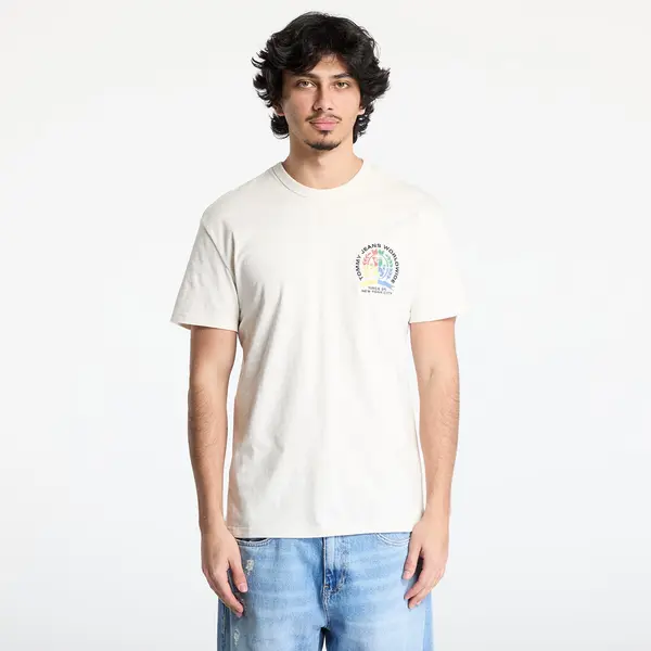 Tommy Hilfiger Тениска Tommy Jeans Regulat Pop Crest Tee Beige S