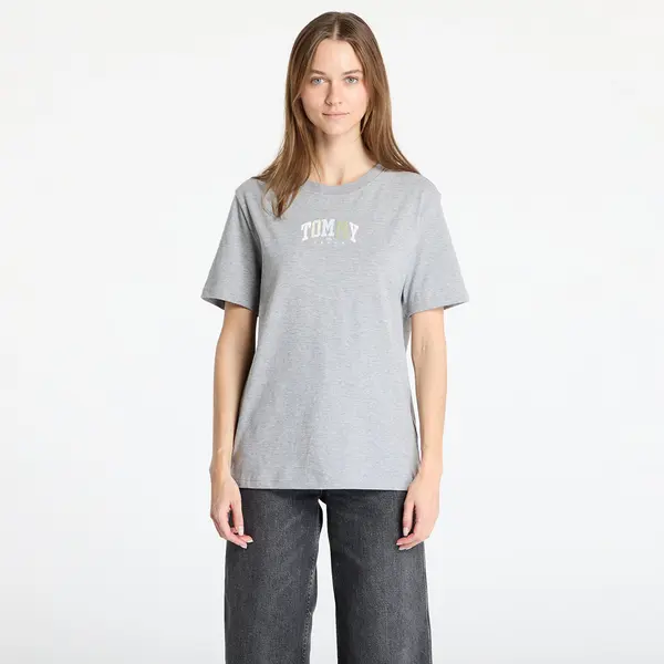 Tommy Hilfiger Тениска Tommy Jeans Relaxed Color Varsity Tee Gray S