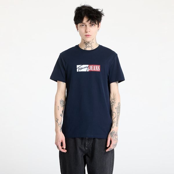 Tommy Hilfiger Тениска Tommy Jeans Slim Entry Graphic Tee Blue M