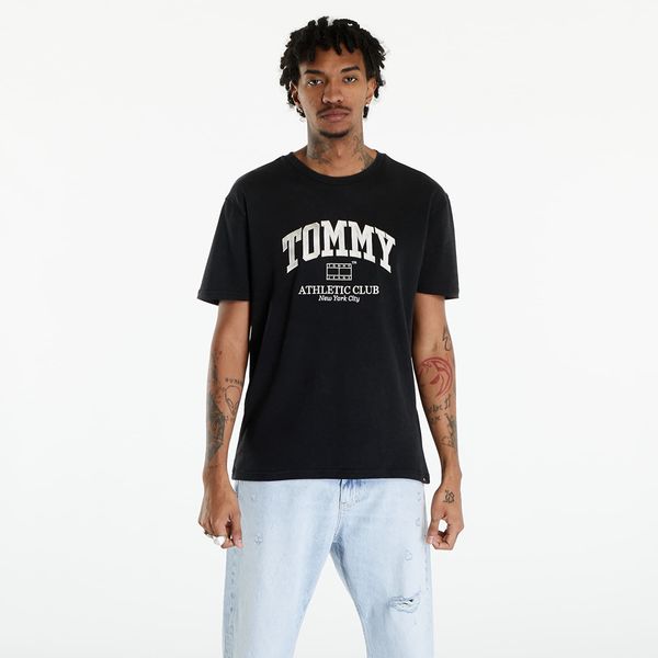 Tommy Hilfiger Тениска Tommy Jeans Varsity Logo T-Shirt Black M