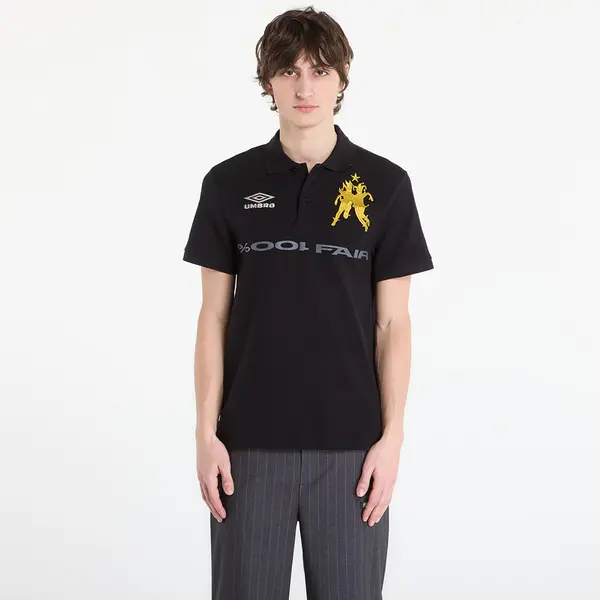 Umbro Тениска Umbro by SlamJam 001% Fair Polo Black M