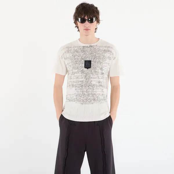 Umbro Тениска Umbro by SlamJam Biography Pointelle Baby Tee White Powder S