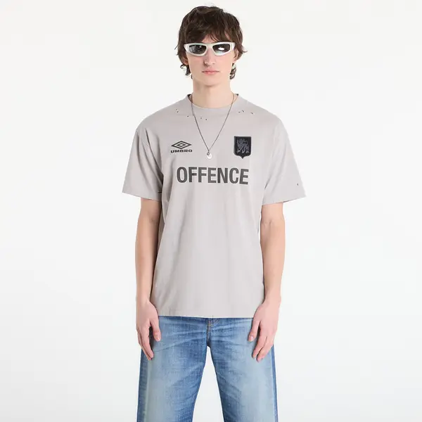 Umbro Тениска Umbro by SlamJam Offence Defence Tee Light Grey S