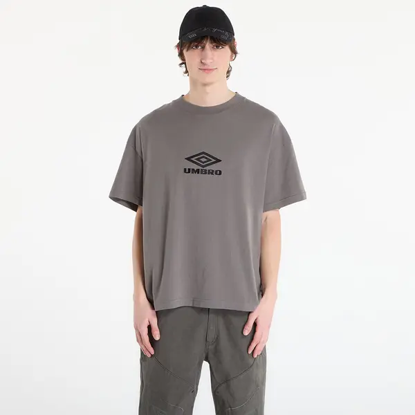 Umbro Тениска Umbro by SlamJam Og Logo T-Shirt Smock Grey L