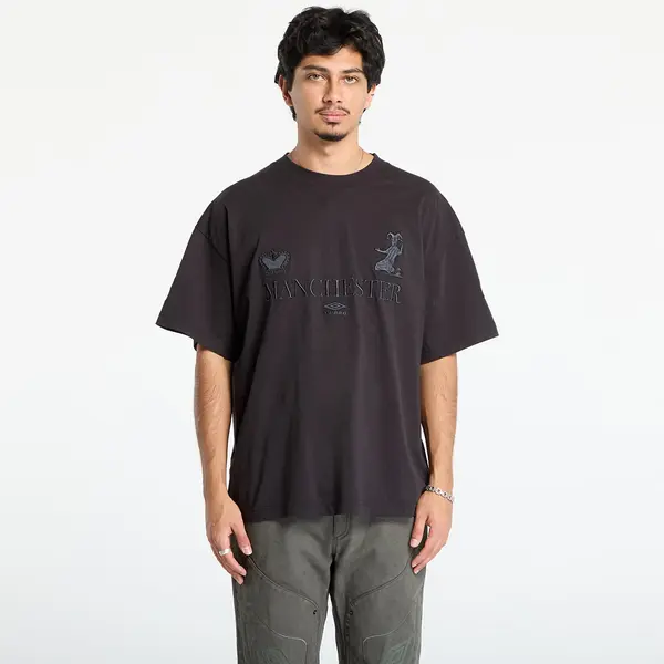 Umbro Тениска Umbro Manc T-Shirt Washed Black M