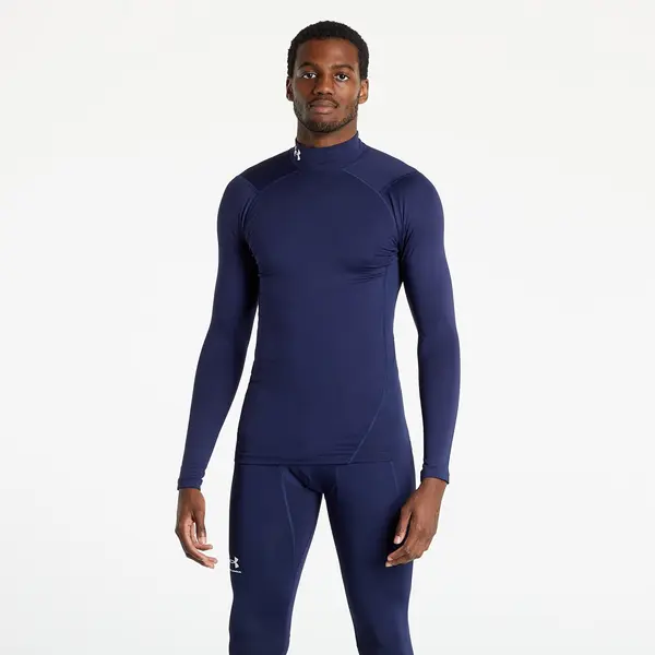 Under Armour Тениска Under Armour Cg Armour Comp Mock Navy L