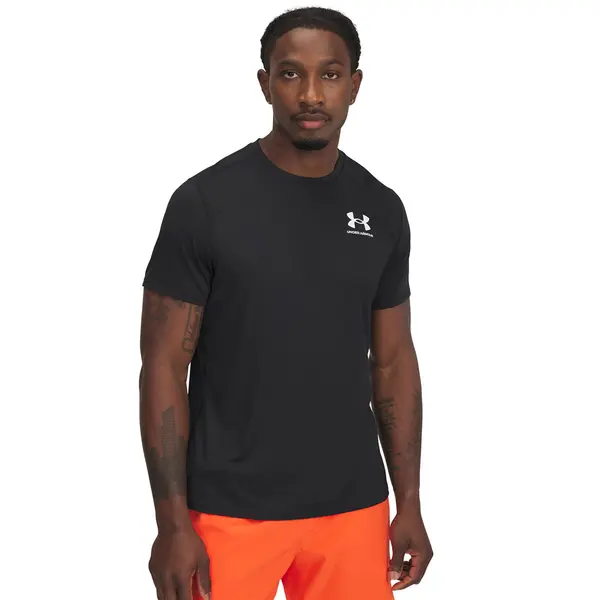Under Armour Тениска Under Armour Heatgear Fitted SS Tee Black/ White S