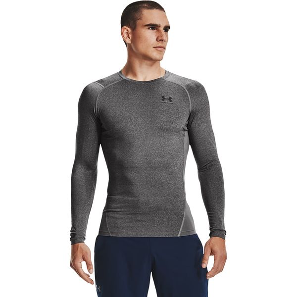 Under Armour Тениска Under Armour Hg Armour Comp LS Carbon Heather/ Black M