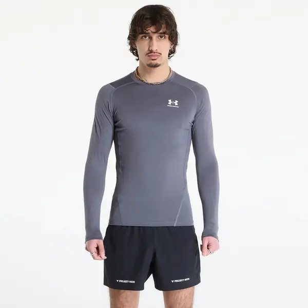 Under Armour Тениска Under Armour Hg Armour Comp Ls Gray L