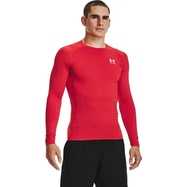 Under Armour Тениска Under Armour Hg Armour Comp Ls Red L